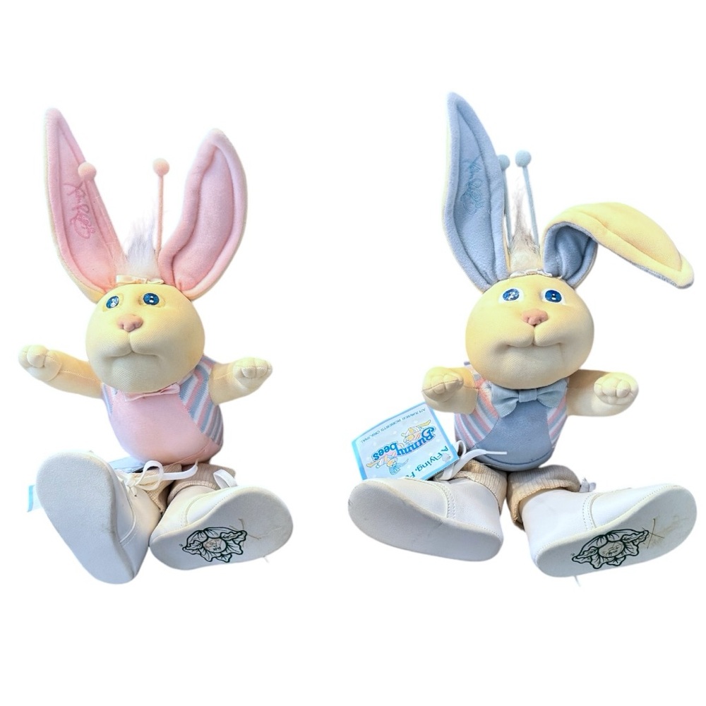 1986 Cabbage Patch "Bunny Bees" Set by Xavier Roberts